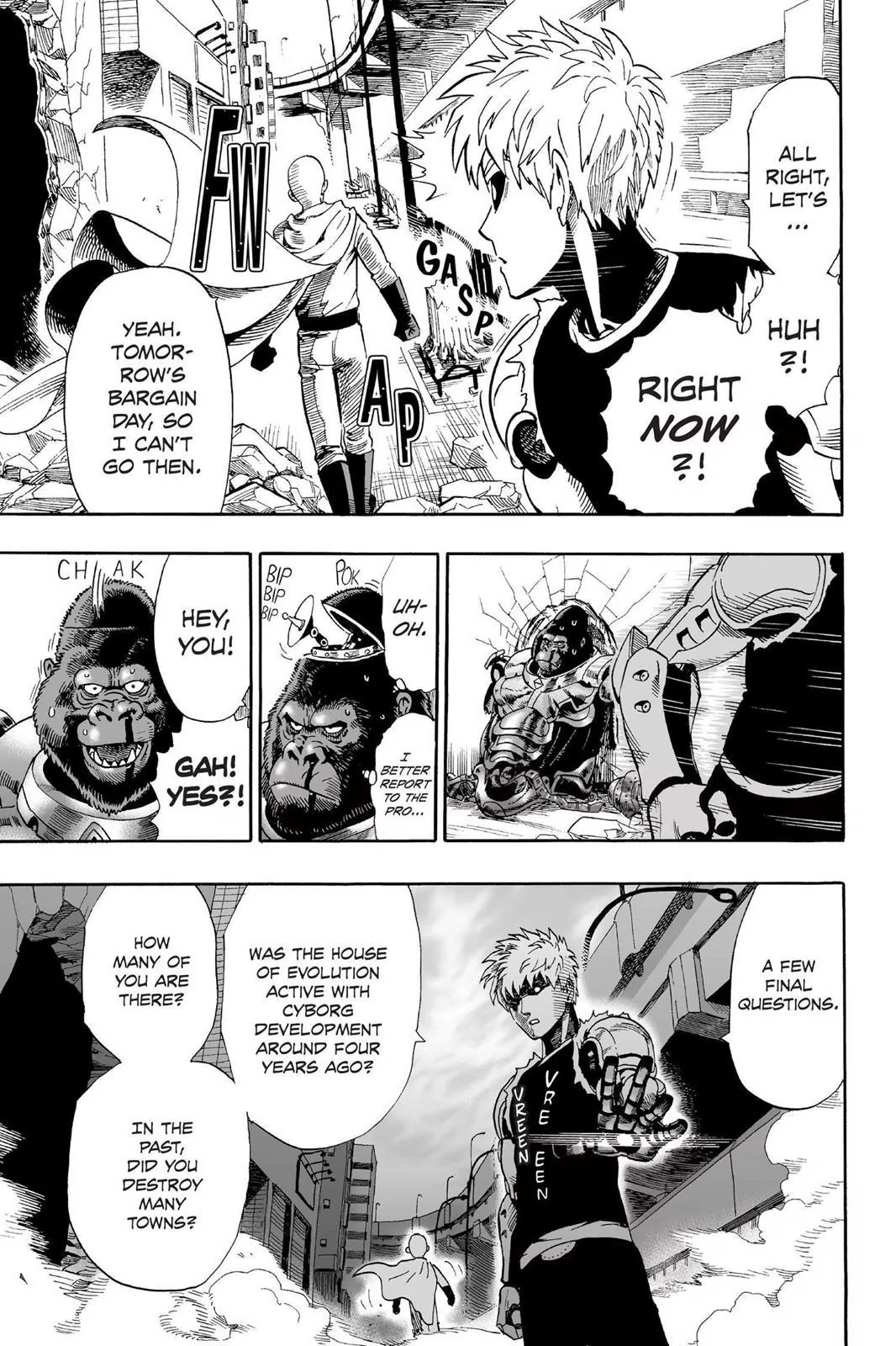 One Punch Man Chapter 9 Page 16