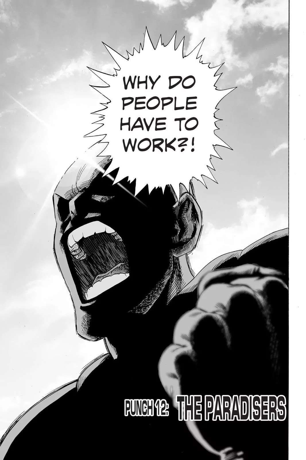 One Punch Man Chapter 12 Page 1