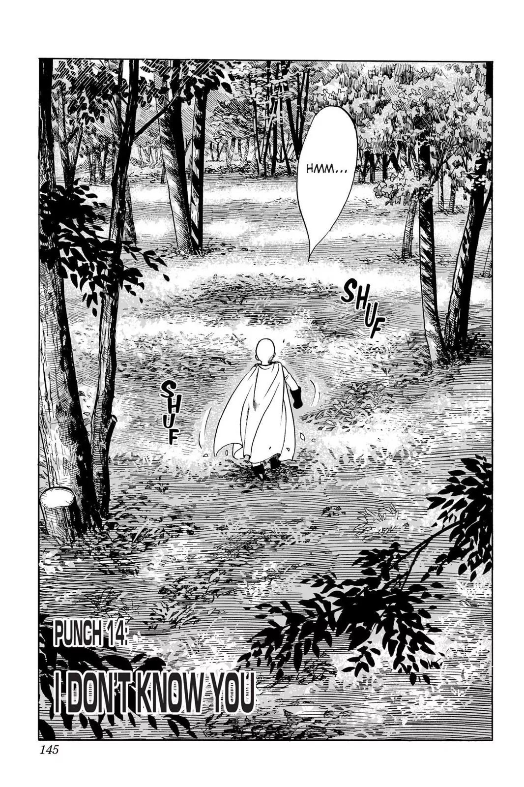 One Punch Man Chapter 14 Page 1
