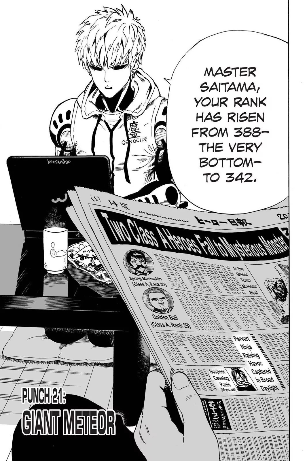 One Punch Man Chapter 21 Page 8