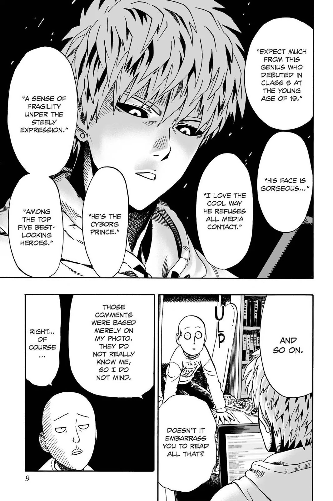 One Punch Man Chapter 21 Page 10