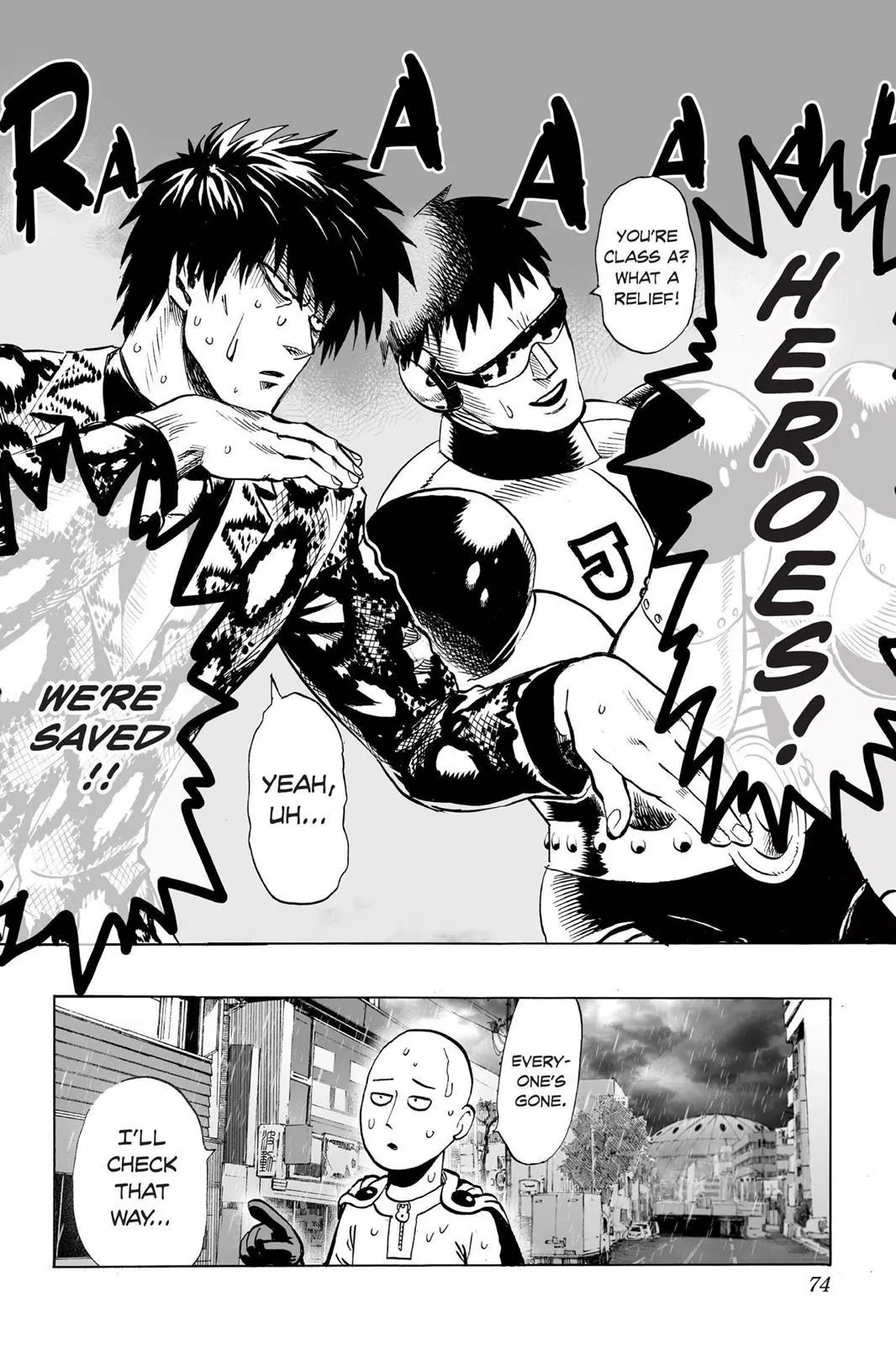One Punch Man Chapter 25 Page 75