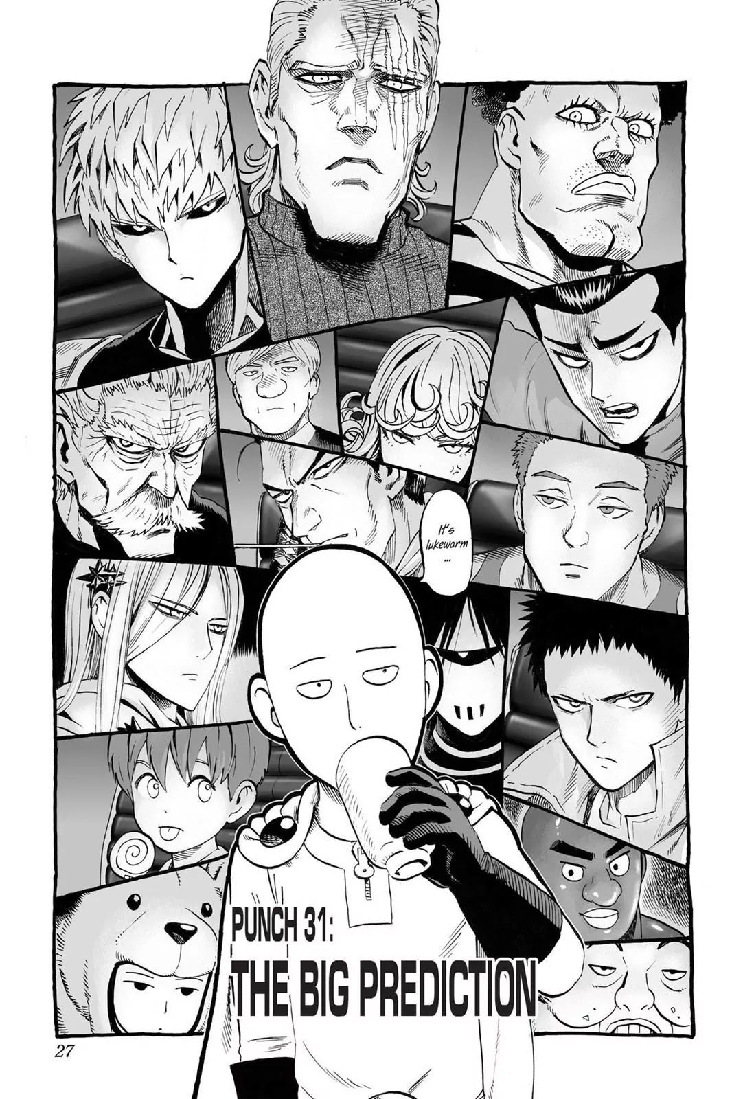 One Punch Man Chapter 31 Page 1