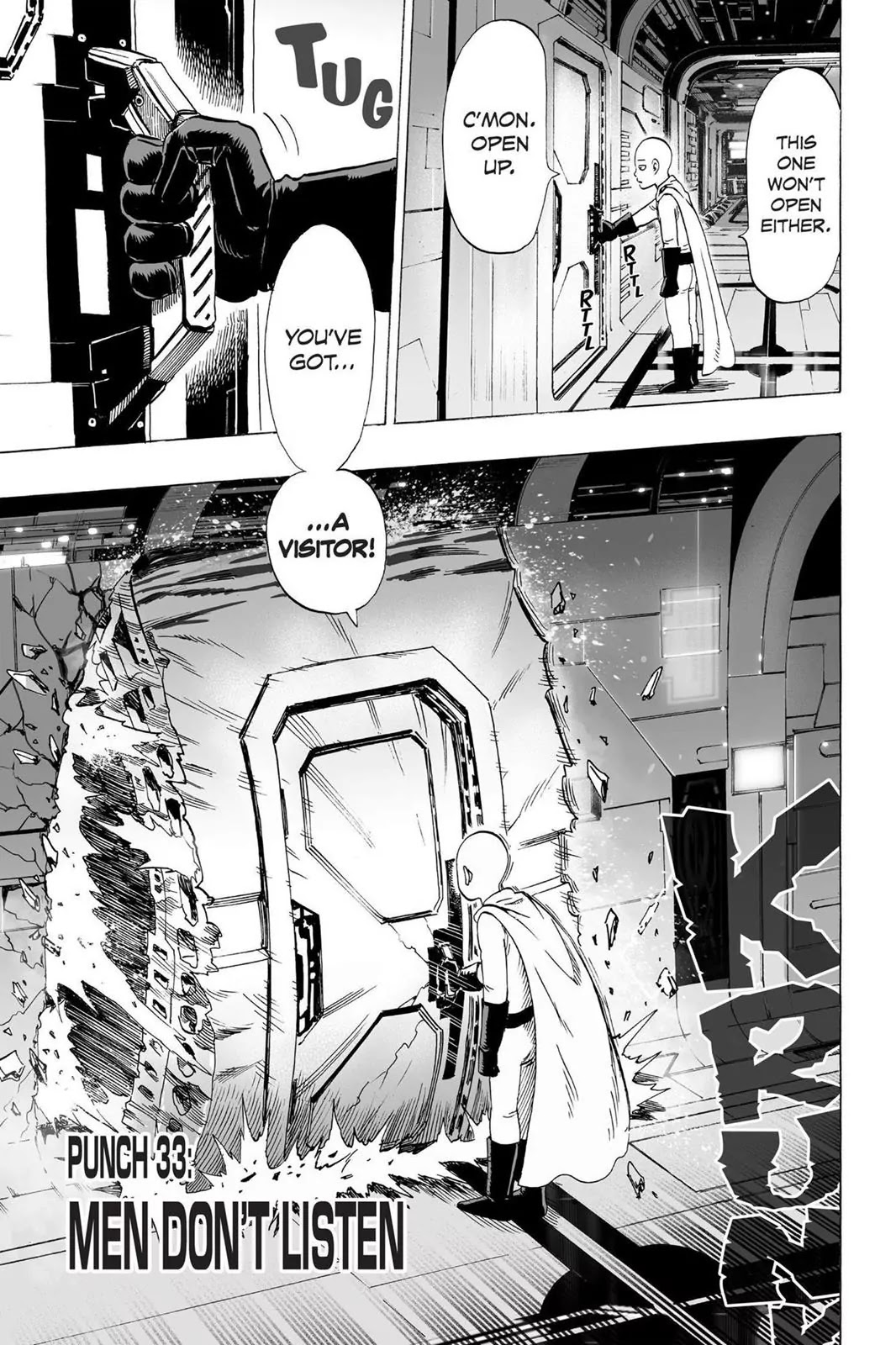 One Punch Man Chapter 33 Page 1