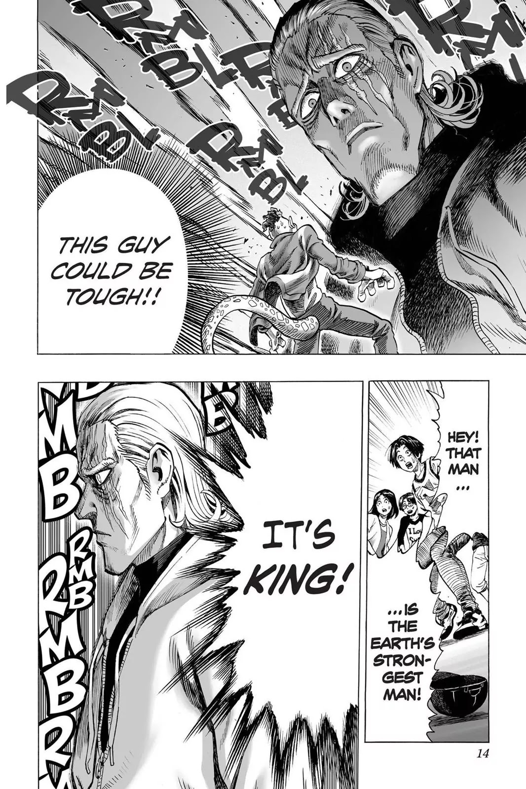 One Punch Man Chapter 38 Page 12