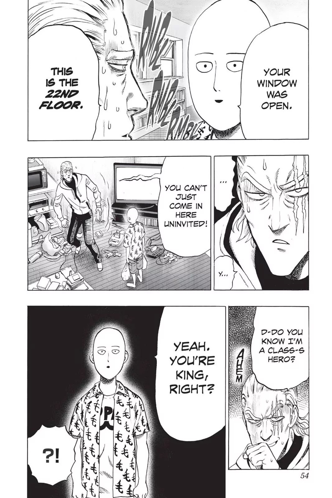 One Punch Man Chapter 38 Page 50