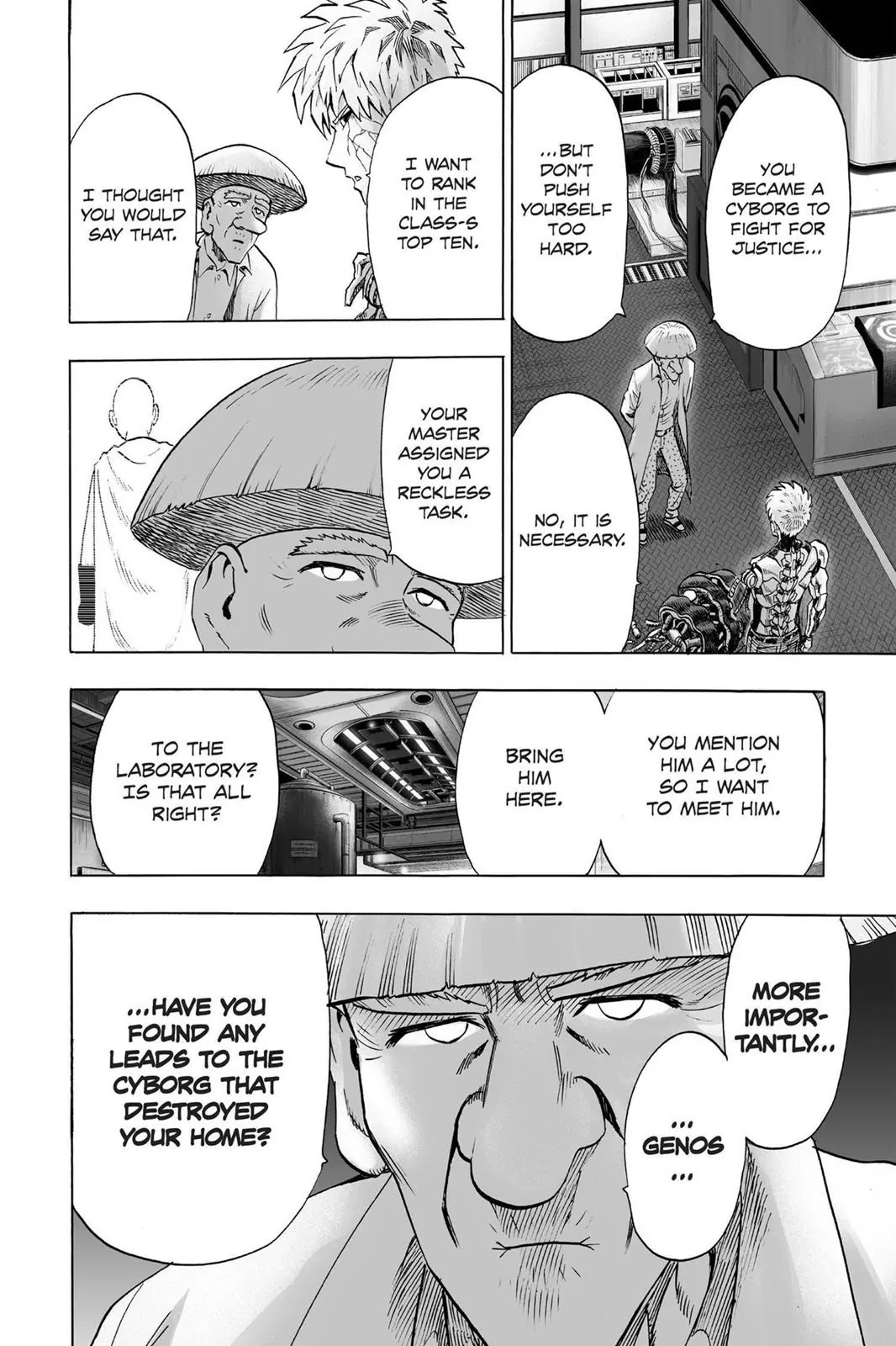 One Punch Man Chapter 40 Page 4