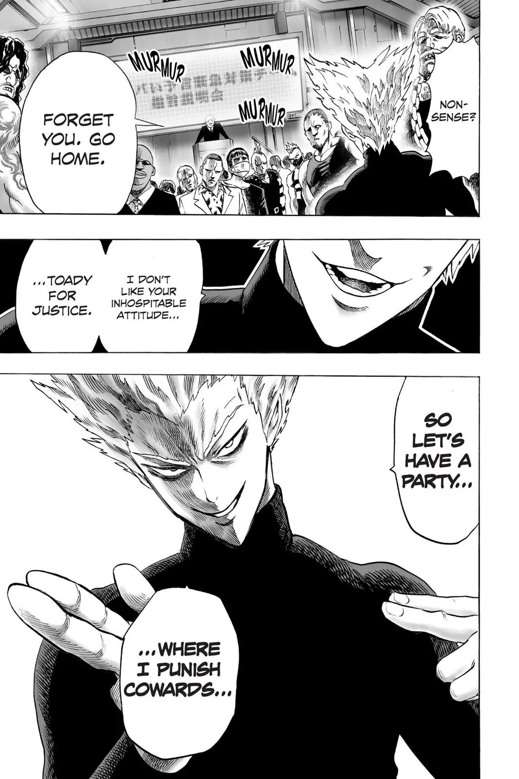 One Punch Man Chapter 41 Page 10