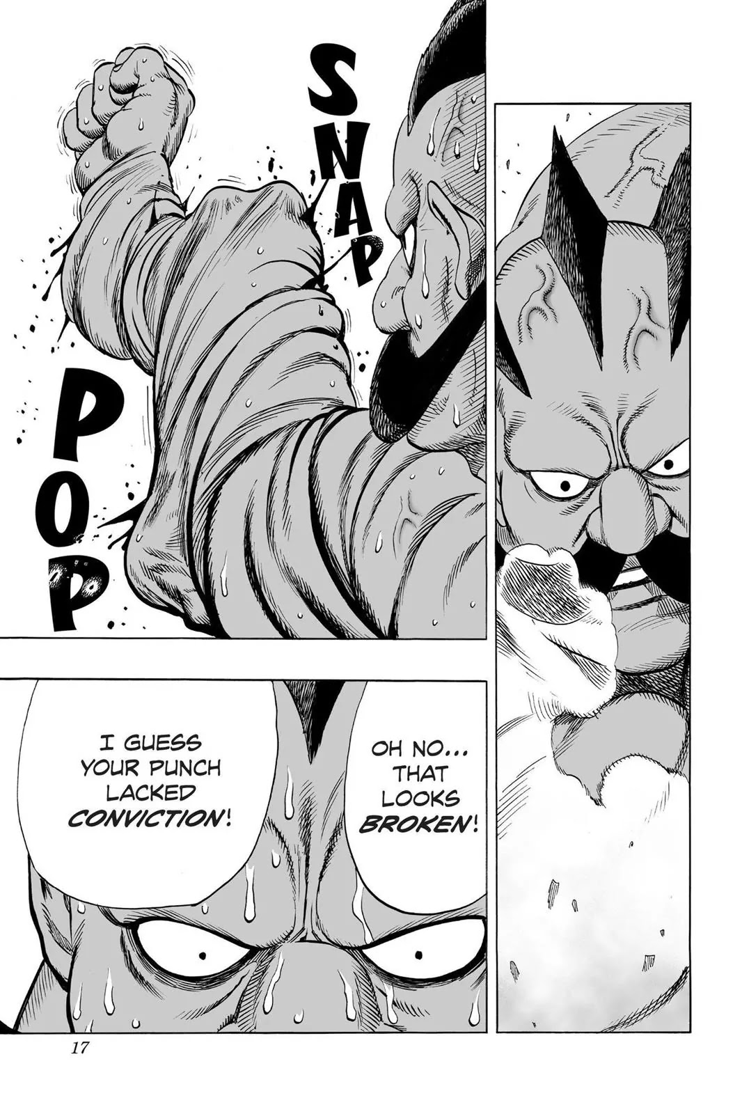 One Punch Man Chapter 41 Page 17