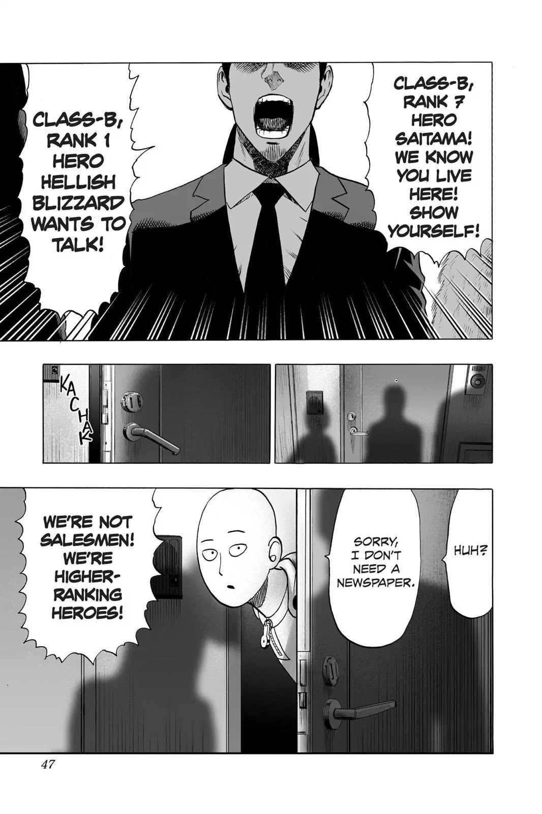 One Punch Man Chapter 42 Page 12