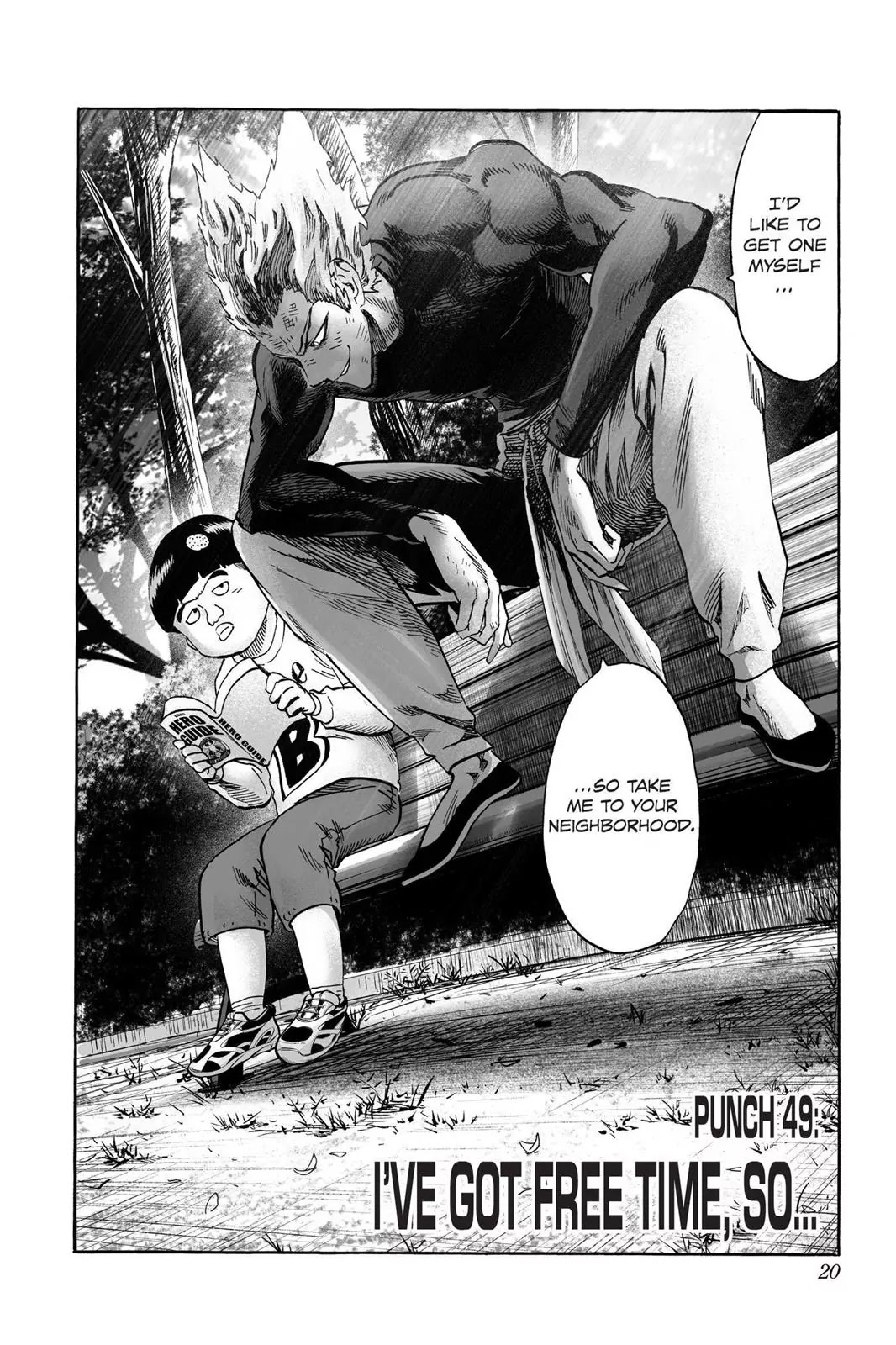 One Punch Man Chapter 49 Page 1