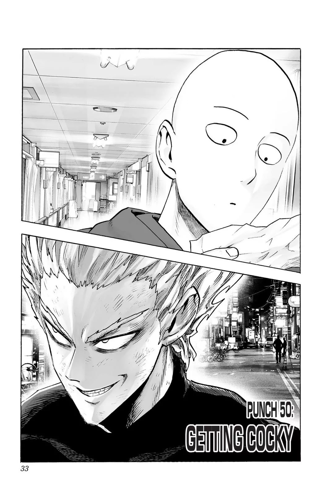 One Punch Man Chapter 50 Page 1