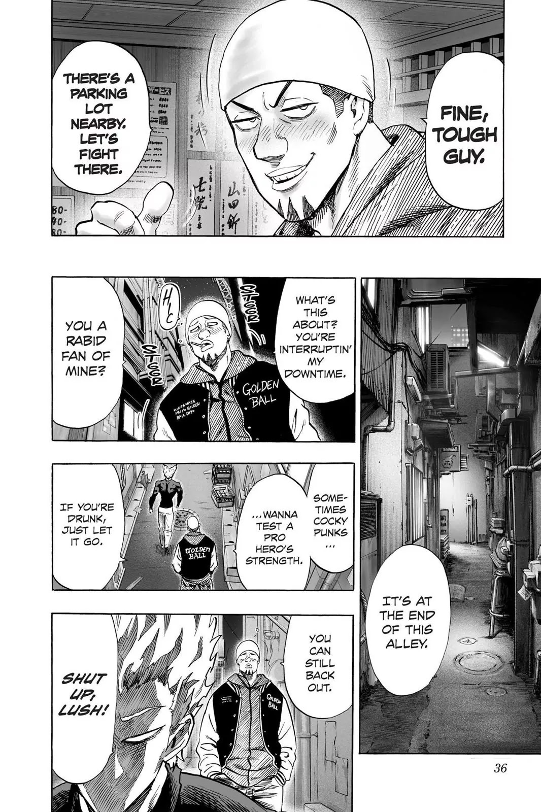 One Punch Man Chapter 50 Page 4