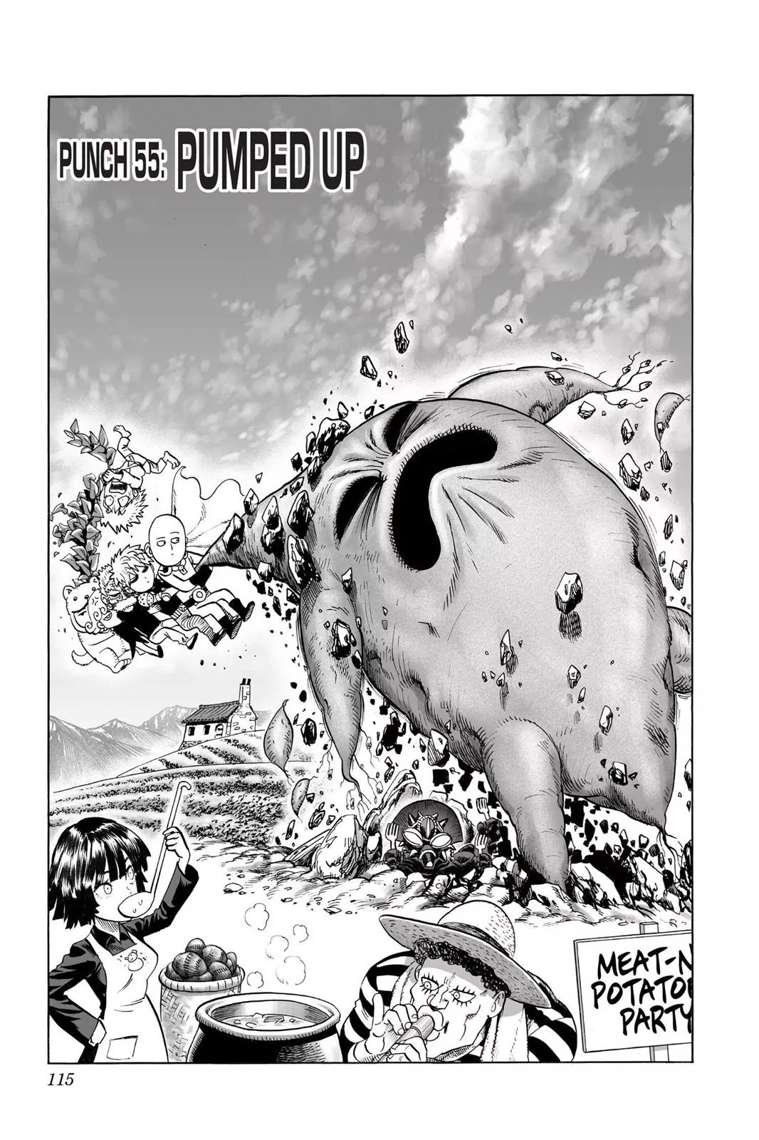 One Punch Man Chapter 55 Page 1