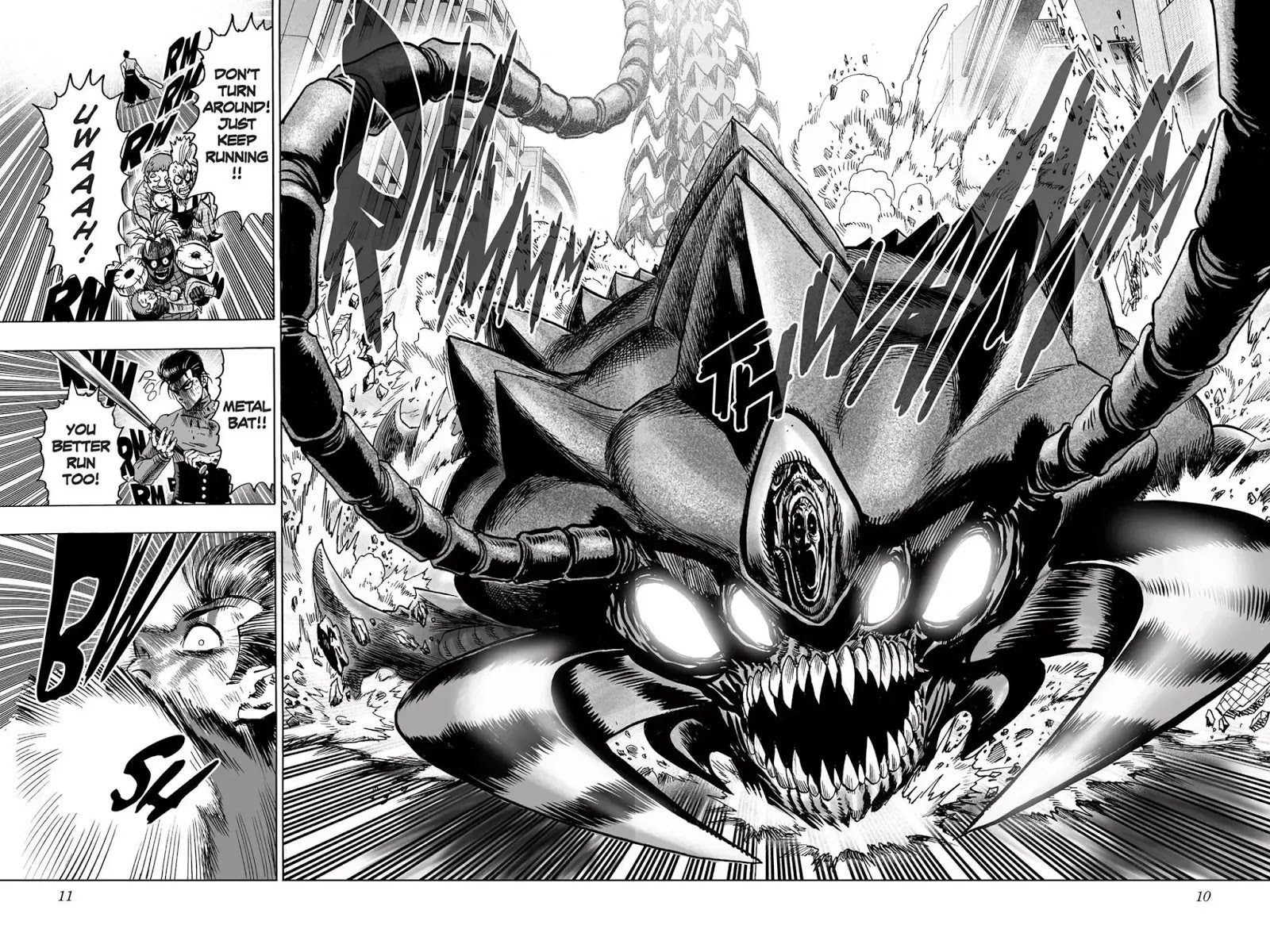 One Punch Man Chapter 56 Page 10