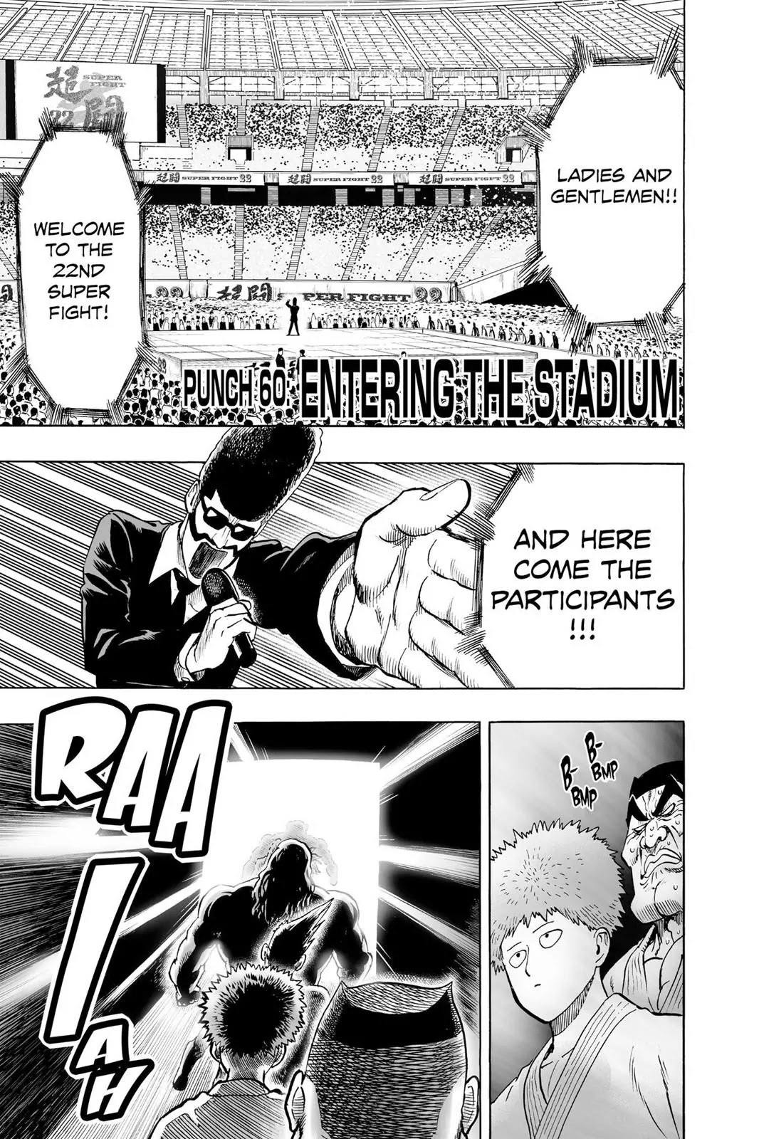 One Punch Man Chapter 60 Page 1