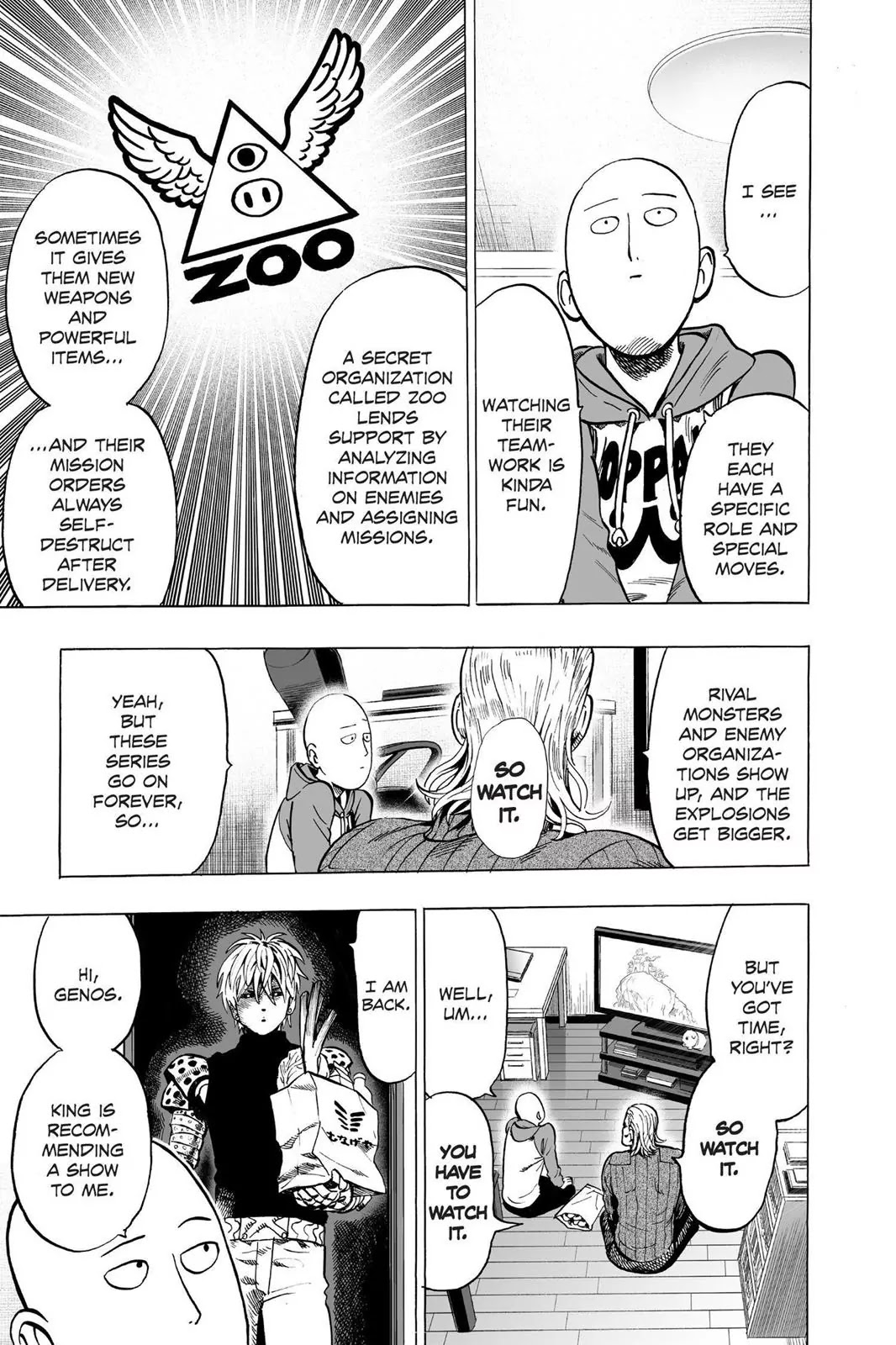 One Punch Man Chapter 61 Page 4