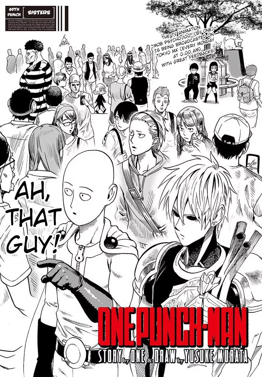One Punch Man Chapter 65 Page 1