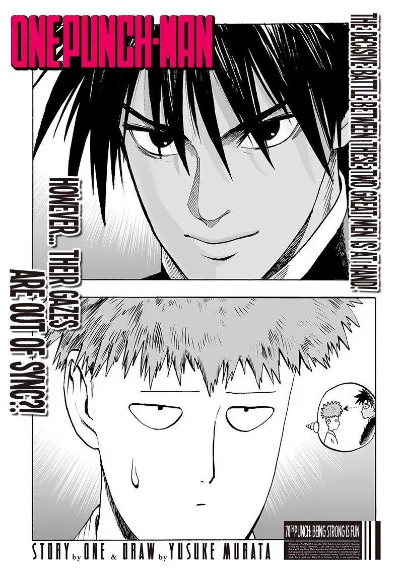 One Punch Man Chapter 70 Page 1