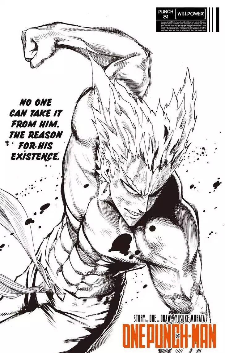 One Punch Man Chapter 81 Page 1
