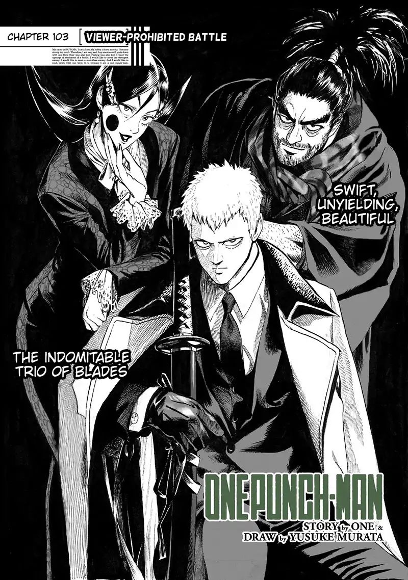 One Punch Man Chapter 103 Page 1