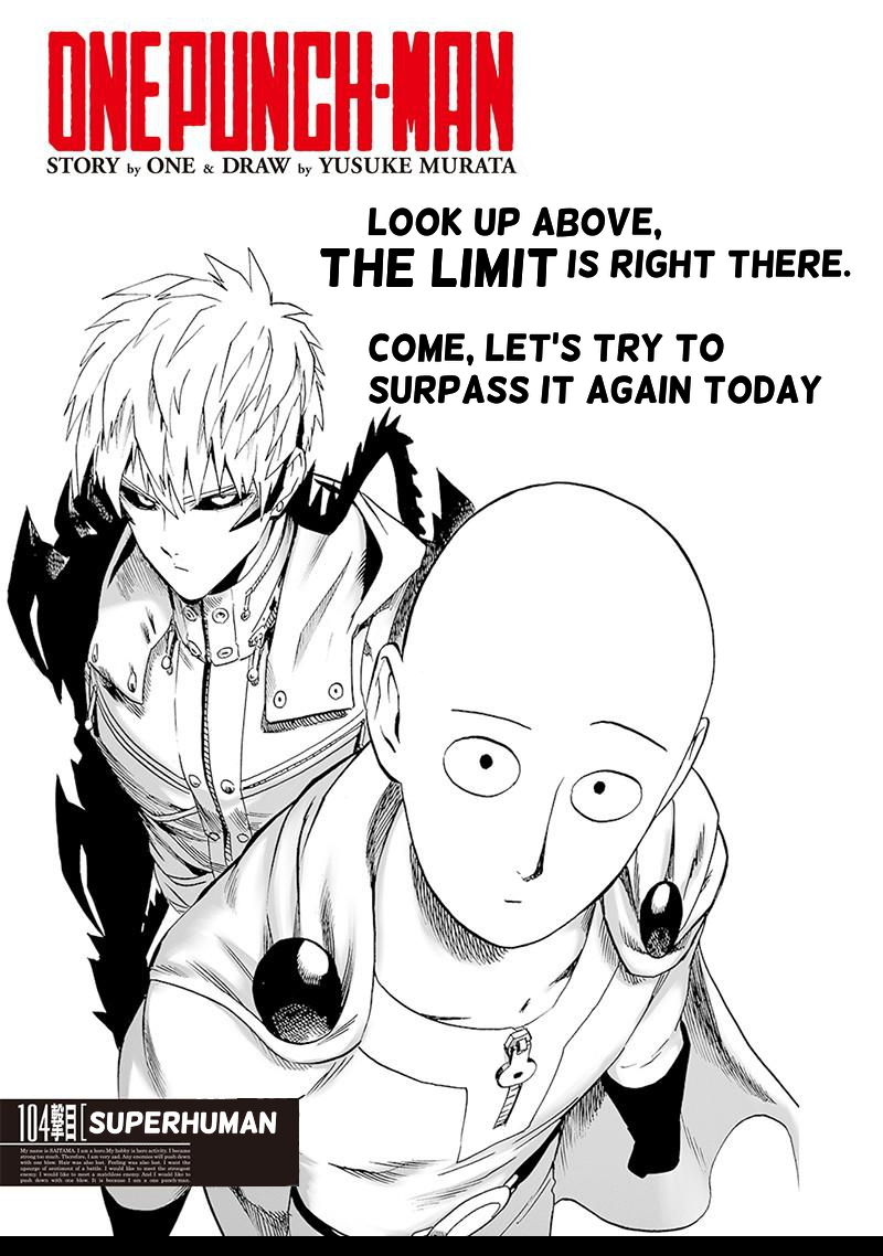 One Punch Man Chapter 104 Page 1