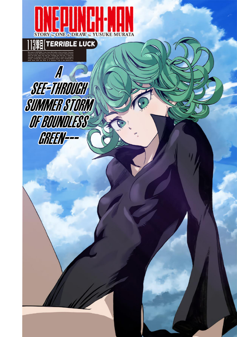 One Punch Man Chapter 113 Page 1