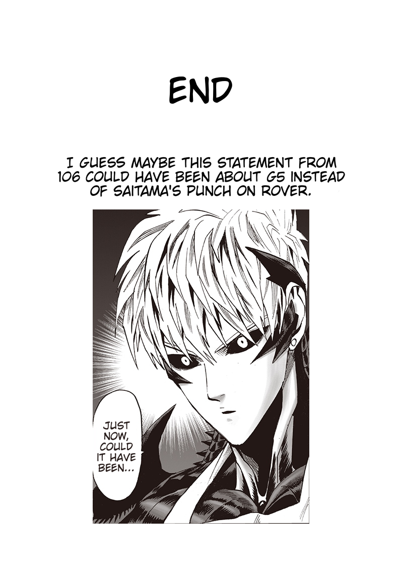 One Punch Man Chapter 119 Page 30