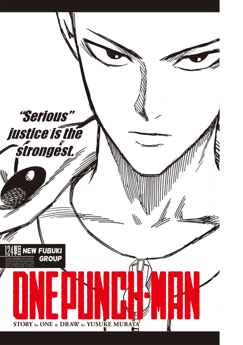 One Punch Man Chapter 124 Page 1