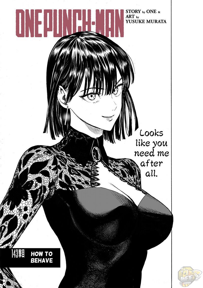 One Punch Man Chapter 142 Page 1