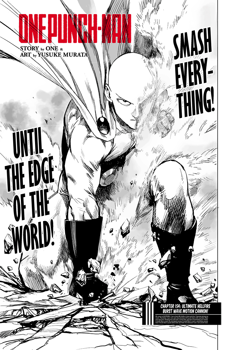 One Punch Man Chapter 154 Page 1