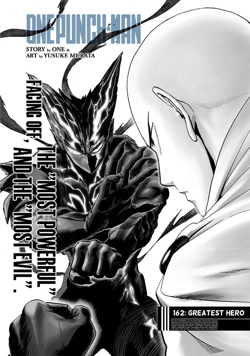 One Punch Man Chapter 162 Page 1