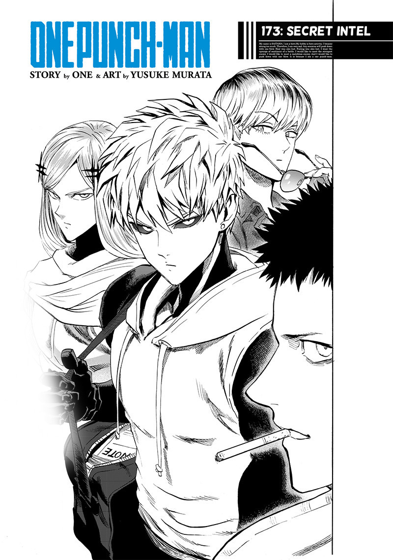 One Punch Man Chapter 173 Page 1