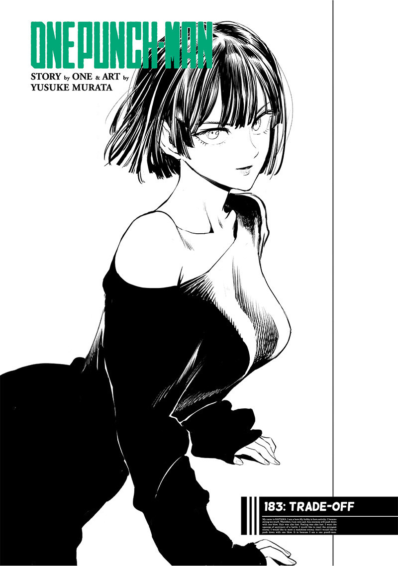 One Punch Man Chapter 183 Page 1