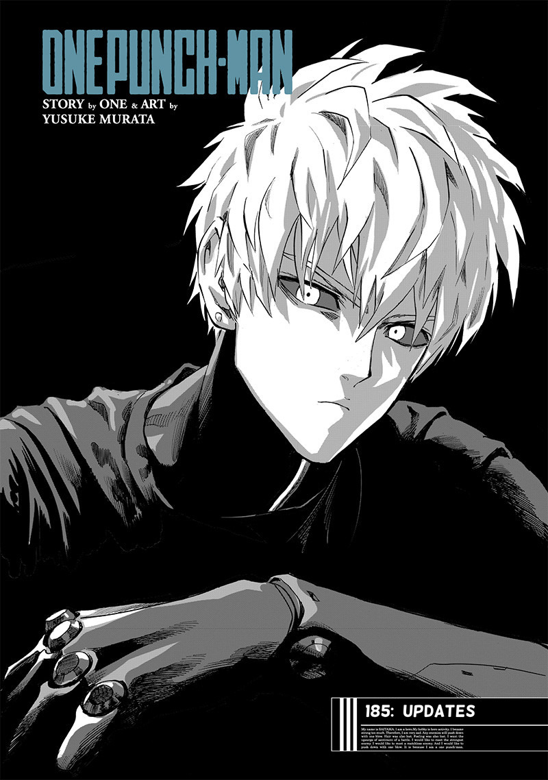 One Punch Man Chapter 185 Page 1